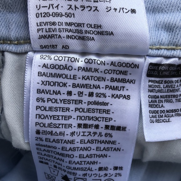 LEVI’S - High-Rise Denim Shorts - Picture 7 of 7